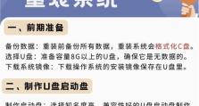 使用U盘刷BIOS的详细教程（一步步教你如何使用U盘刷写BIOS固件）