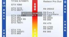 AMD480（深度解析AMD480显卡的性能优势及应用领域）