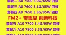 AMDA87600处理器（了解AMDA87600处理器的特点和优势，选择更高效的计算体验）